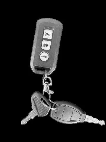 Remote, Kunci Bagasi, dan Kunci Bagasi Depan